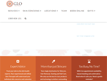 Tablet Screenshot of bookglo.com